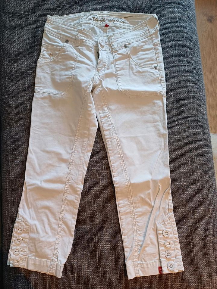 Jeans Cargo Hose weiß 34 XS in Emmerich am Rhein