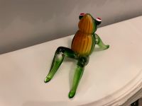 Frosch Deko Tierfigur im Murano Stil Massiv Glas Farbig Rheinland-Pfalz - Waldbreitbach Vorschau