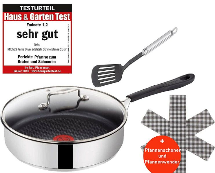 Tefal H80533 Jamie Oliver Edelstahl Schmorpfanne Induktion Pfanne in  Nordrhein-Westfalen - Mönchengladbach | eBay Kleinanzeigen ist jetzt  Kleinanzeigen