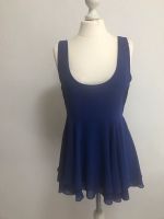 Schößchenbluse von Gina Tricot, Top, blau, Größe 44 Hessen - Schauenburg Vorschau