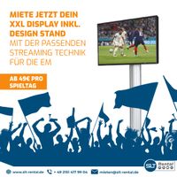 Public Viewing Display, LED Wand, groß Bildschirm, Übertragung, Bildschirm, Fußball, Europameisterschaft, Monitor mieten Nordrhein-Westfalen - Krefeld Vorschau