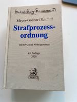 Meyer-Goßner Schmitt StPO Strafprozessordnung Kommentar Düsseldorf - Pempelfort Vorschau