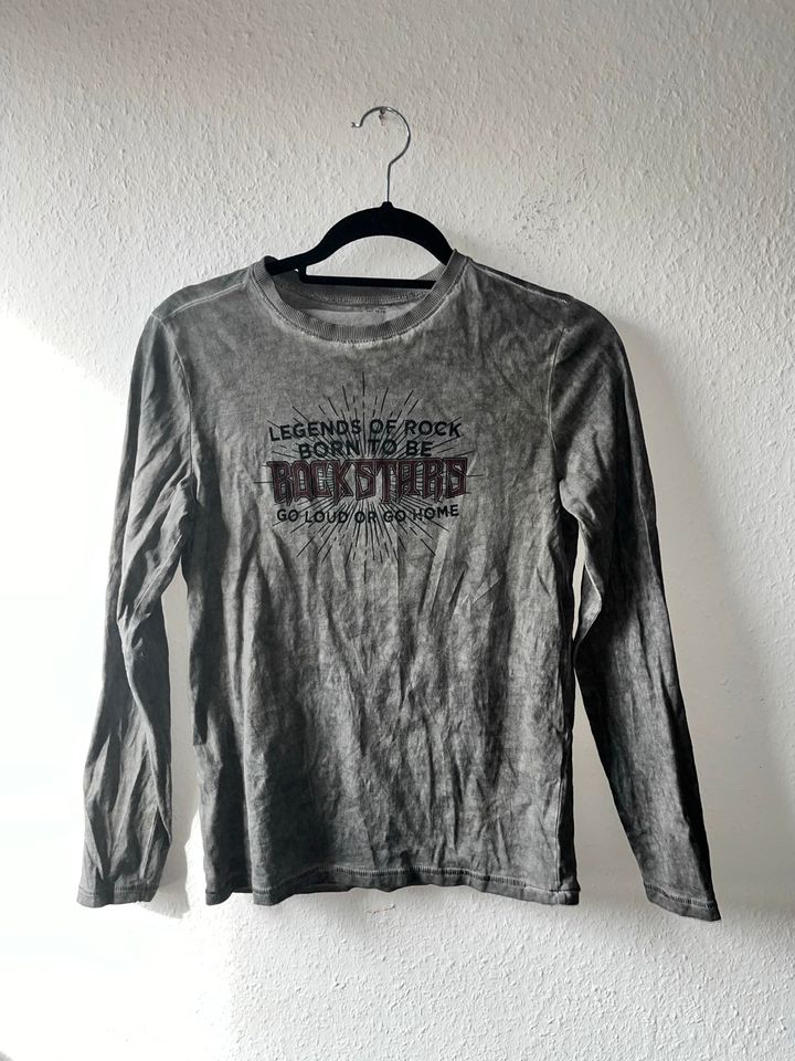 Review Jungen Langarmshirt Sweatshirt Rockstars Größe 152/158 in Bühl