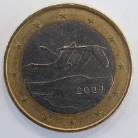 1 Euro Münze  Finnland 2000 Fliegende Singschwäne Baden-Württemberg - Pfinztal Vorschau