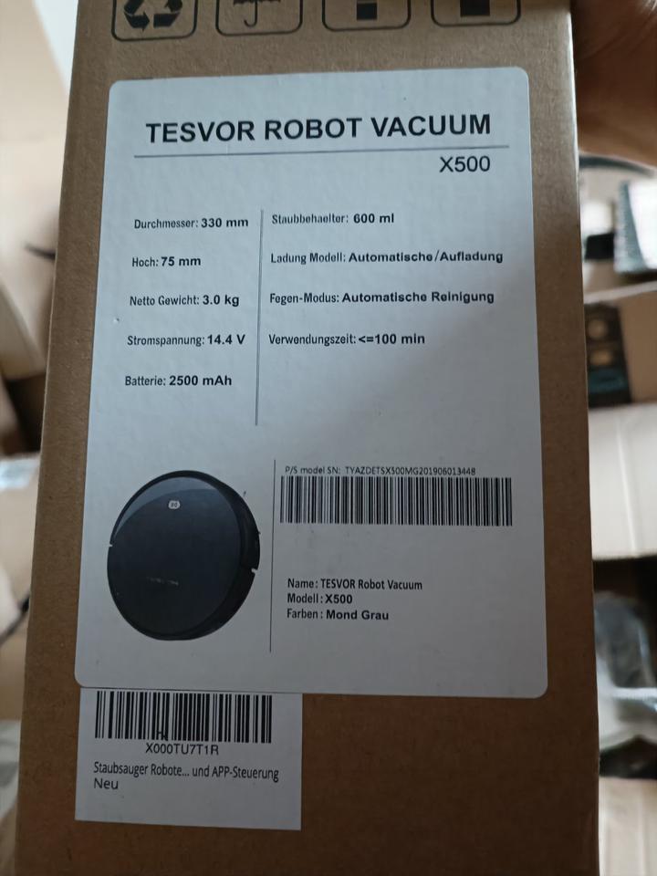 Staubsauger Roboter WLAN Saugroboter mit Raumkarte in Echtzeit in Marbach am Neckar