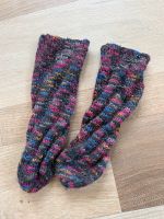 Handmade Stricksocken lila grau 22-24 Socken Nordrhein-Westfalen - Detmold Vorschau