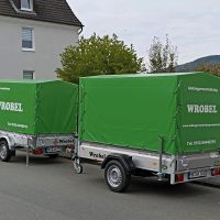 Miet Anhänger ab 18,00 € 750 kg L.2,50m B.1,27m H.1,60m Nordrhein-Westfalen - Plettenberg Vorschau