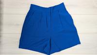 ESMARA blau Shorts Highwaist hoher Bund kurze Hose Viskose München - Laim Vorschau