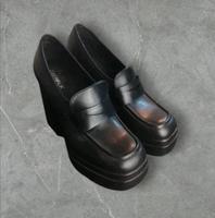 Deichmann Loafer Schuhe 39 | Schwarz | Plateau | Chunky Lübeck - Innenstadt Vorschau