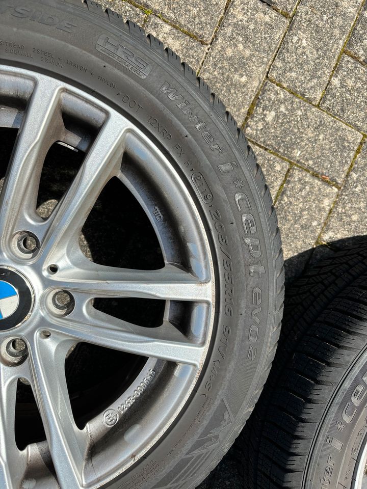 BMW Winterreifen 16 Zoll Runflat 205/55 R16 in Dillingen (Saar)