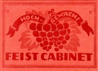 Feist Cabinett Werbung Reklame Vintage-Deko 1919 Werbeanzeige Baden-Württemberg - Steinen Vorschau