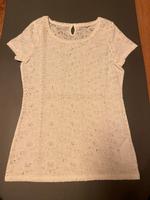 Neu!! Festliches T-Shirt aus Spitze mit Top Esprit Gr.S Harburg - Hamburg Neugraben Vorschau