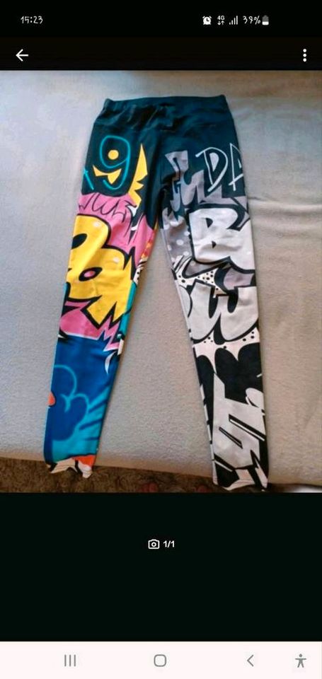 7 Damen leggings mit verschiedenen Motiven in Lutherstadt Wittenberg