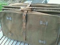 Reisekoffer antik Oldtimer Baumwolle Vintage 40er Leder Cabrio Nordrhein-Westfalen - Krefeld Vorschau