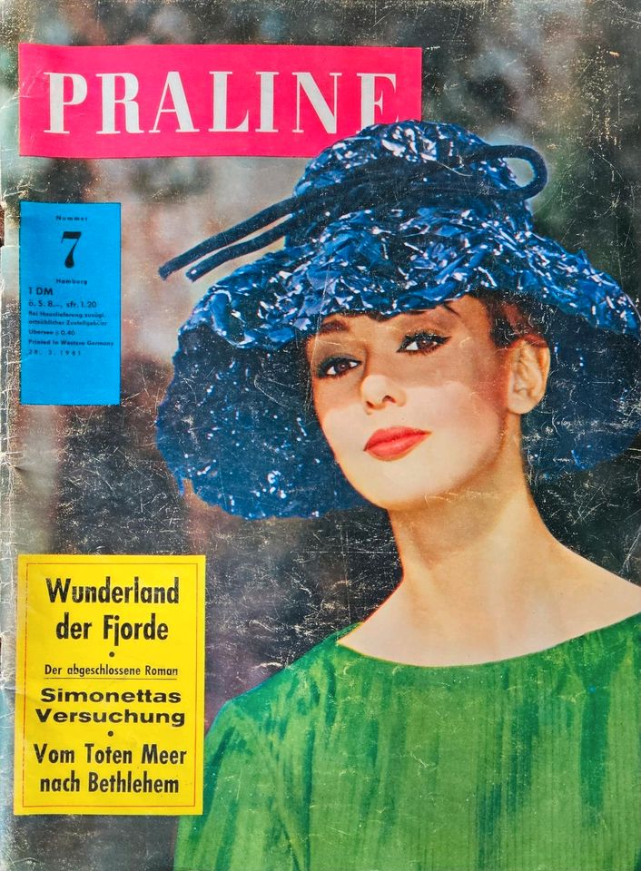 Zeitschrift Praline Nr. 7 1961 in Horb am Neckar