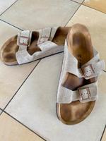 Birkenstock Arizona Taupe Soft Footbed - fast neu in Größe 49 Nordrhein-Westfalen - Detmold Vorschau