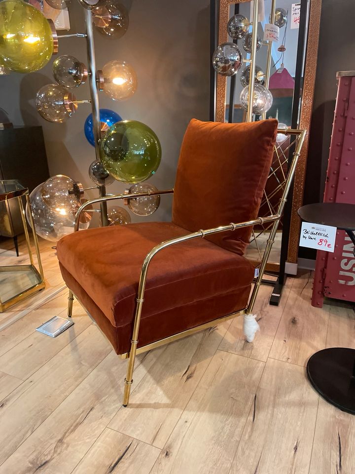 Sessel Glam Faktor Kare Design Arm Chair im Retro Look BWare in Wesel