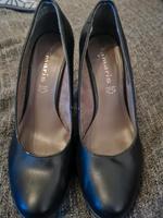 Schwarze Tamaris Leder Pumps Gr. 40 Berlin - Treptow Vorschau