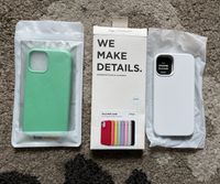 Zwei Handyhüllen Apple iPhone 12 Mini zu verschenken grün weiß Hessen - Geisenheim Vorschau