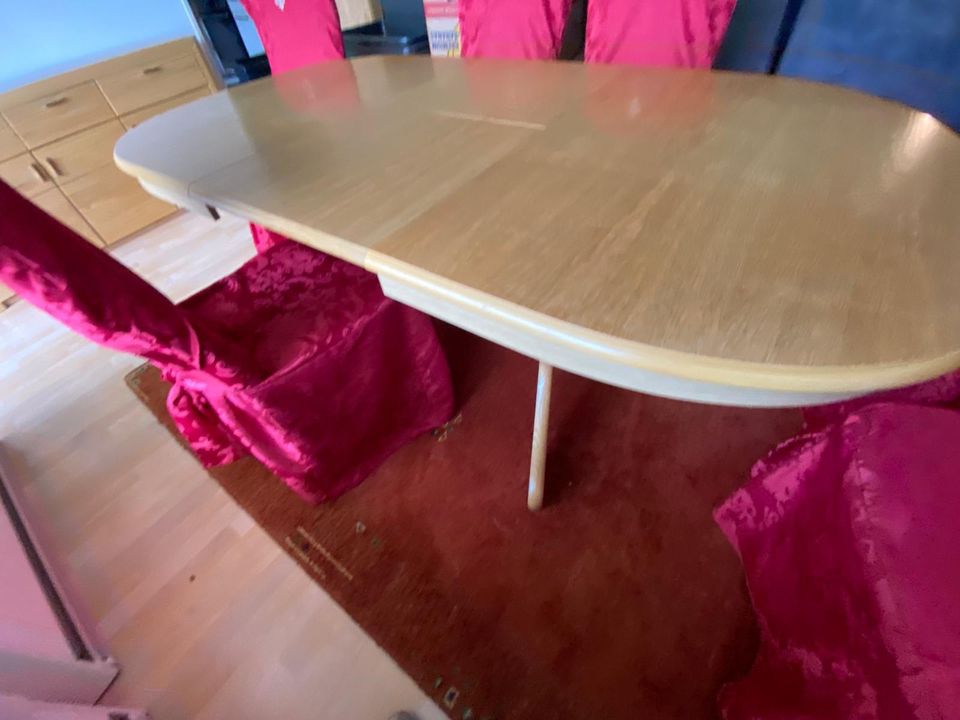 Tisch Esstisch mit 6 Stühlen Stubentisch in Essen