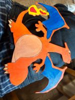 Pokémon Glurak aus Holz und bemalt Nordrhein-Westfalen - Hattingen Vorschau