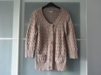 Donna Lana strickjacke warm Gr. M beige 100% Baumwolle Niedersachsen - Hörden am Harz Vorschau