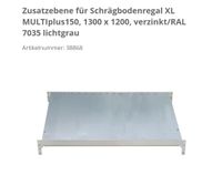 2x Zusatzebene für Schrägbodenregal XL MULTIplus150, 1300x1200 Baden-Württemberg - Weidenstetten Vorschau