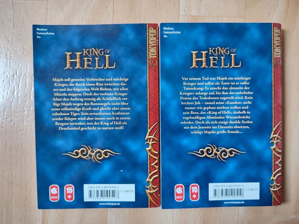 King of Hell, Manga, Band 1+2 in Plauen