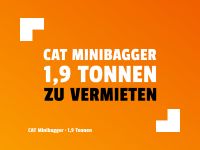 CAT Minibagger 1,9t zu vermieten Rheinland-Pfalz - Ober-Flörsheim Vorschau