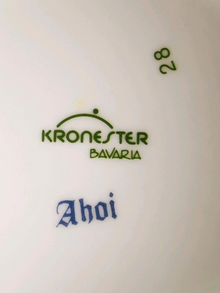 Eierbecher/Tellerchen - AHOI v. Kronester - Einzelpreise in Kappeln