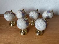 6x Globus Mini Globen Gold weiß Deko Hochzeit Thema Reise Hessen - Maintal Vorschau