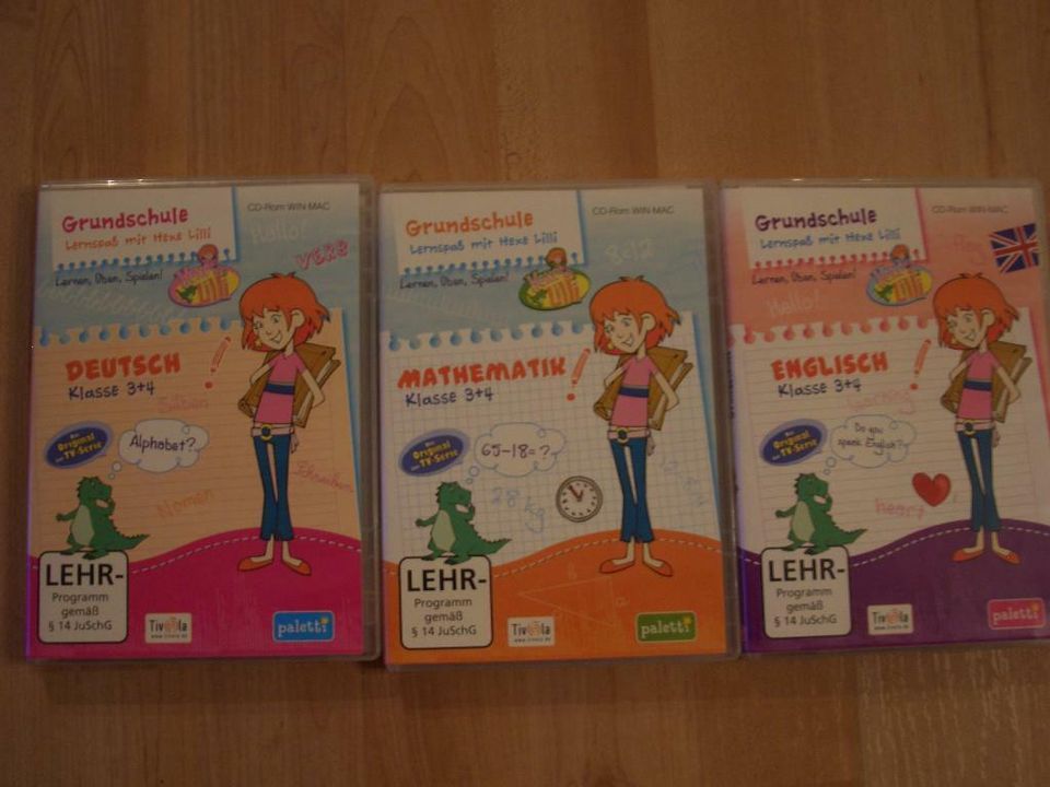 Hexe Lilli, Englisch, Mathe, Deutsch, Klasse 3+4 in Recklinghausen