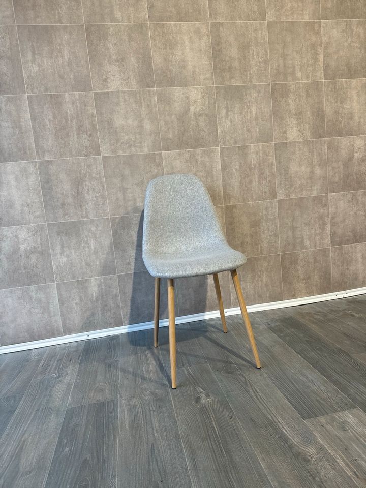 Stuhl Design Grau Stoff nicht Leder Neu UVP 320€ in Dortmund