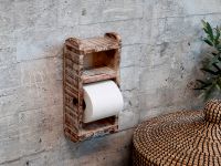 Toilettenpapierhalter Holz Retro Toilettenpapierständer Unikat Kreis Ostholstein - Bad Schwartau Vorschau