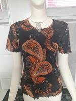 Gerry Weber Shirt  Gr 40 zweilagig schwarz orange Nordrhein-Westfalen - Gladbeck Vorschau