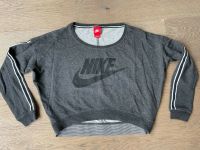 Nike Damen Sweatshirt Cropped grau schwarz S Frankfurt am Main - Ostend Vorschau