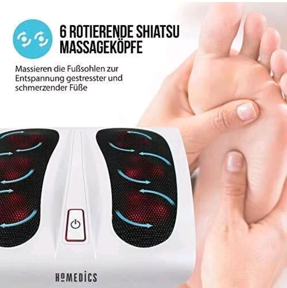 HoMedics Fußmassage Shiatsu neu in Krefeld