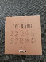Tischnummern aus Holz Bayern - Hirschaid Vorschau