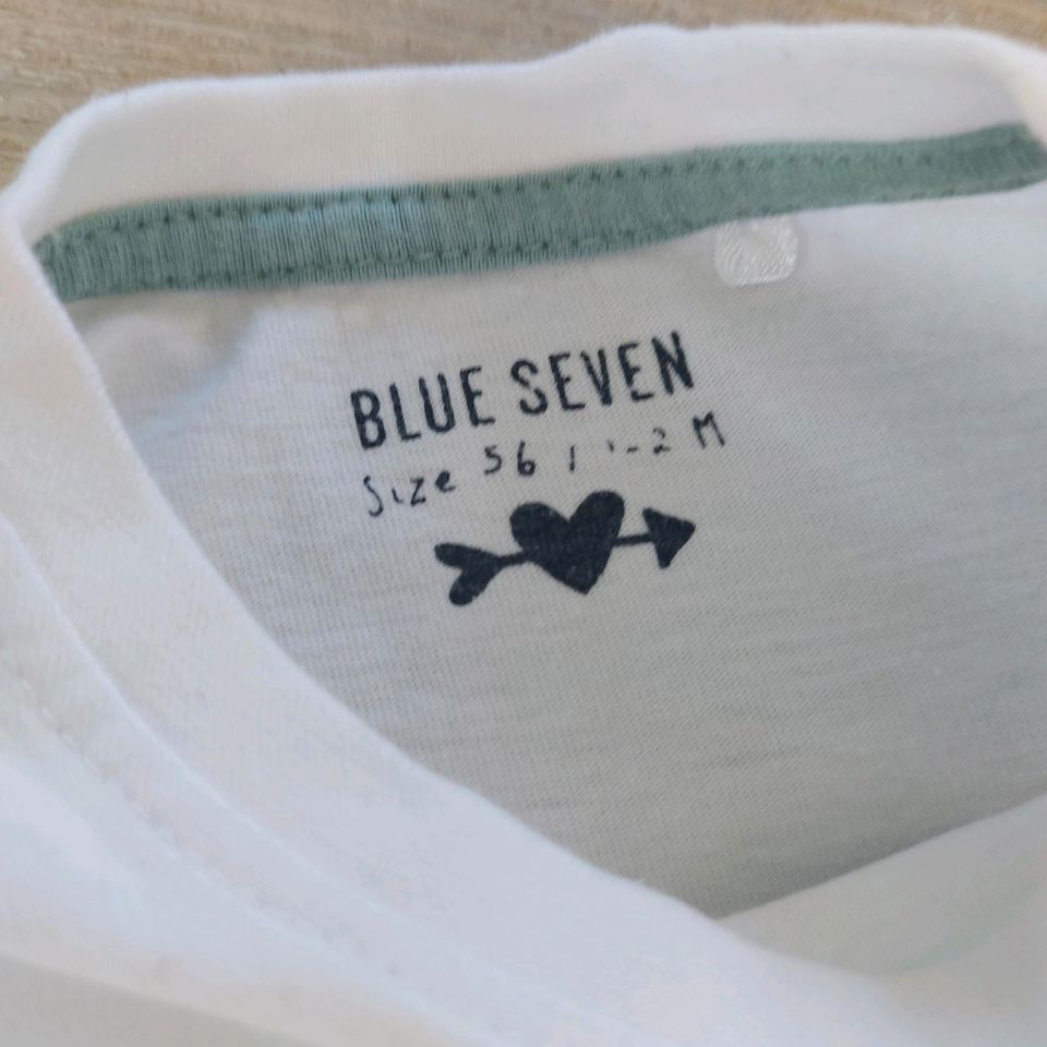 Blue Seven ☆ Set ☆ Gr. 56 ☆ Baby Junge ☆ Elefant ☆ Hose ☆ Pulli in Freisen