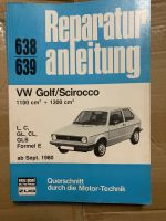 Bucheli Verlag Reparaturanleitung 638 639 VW Golf Scirocco Schleswig-Holstein - Oststeinbek Vorschau