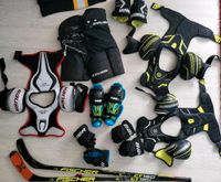 Eishockey, Bambini, Hockey, Hose, Handschuhe, Schläger Nordrhein-Westfalen - Mülheim (Ruhr) Vorschau