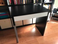 Ikea Micke: PC-Tisch/kleiner Schreibtisch, schwarz-weiß Saarland - Kirkel Vorschau