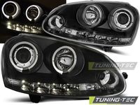 Tuning-Tec LED Angel Eyes Scheinwerfer für VW Golf 5 03-09 schwar Nordrhein-Westfalen - Viersen Vorschau