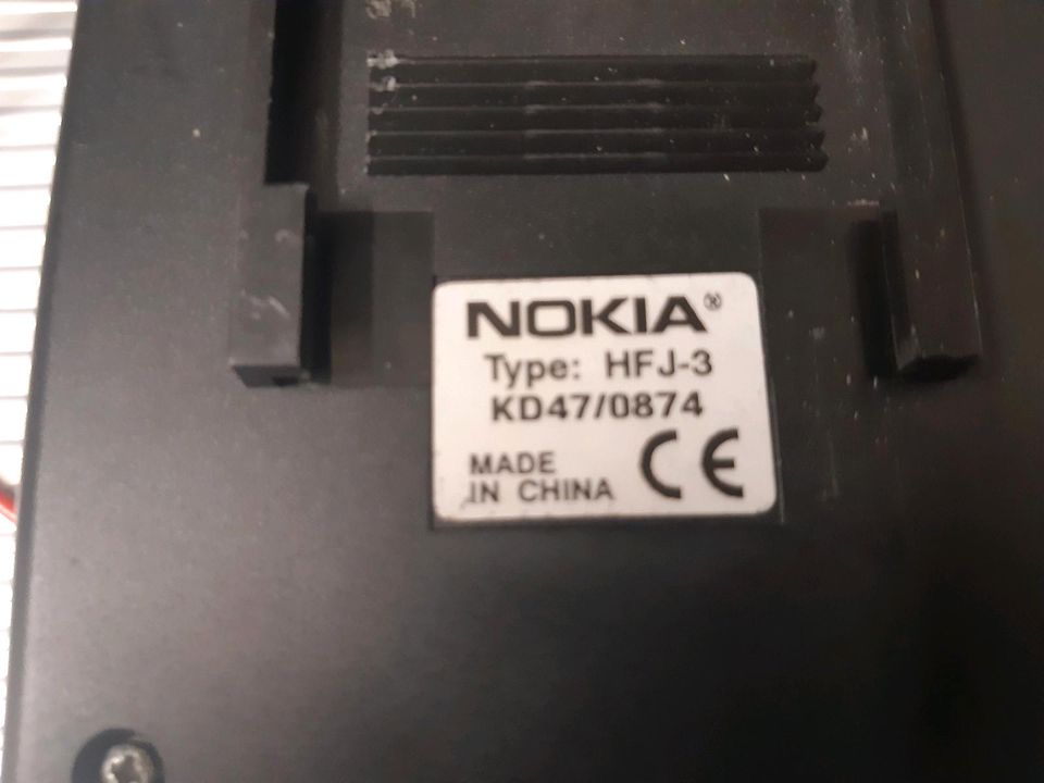 Nokia HFJ 3, Steuergerät Freisprecheinrichtung in Neuss