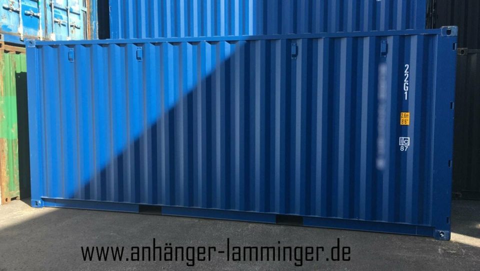 20 ft Seecontainer Lagerraum Garage Lager Container „NEU“ in Waging am See