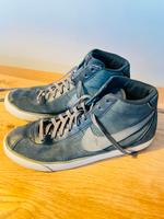 Nike Retro Hightop Sneaker Wildleder blau Größe 44 Köln - Marienburg Vorschau