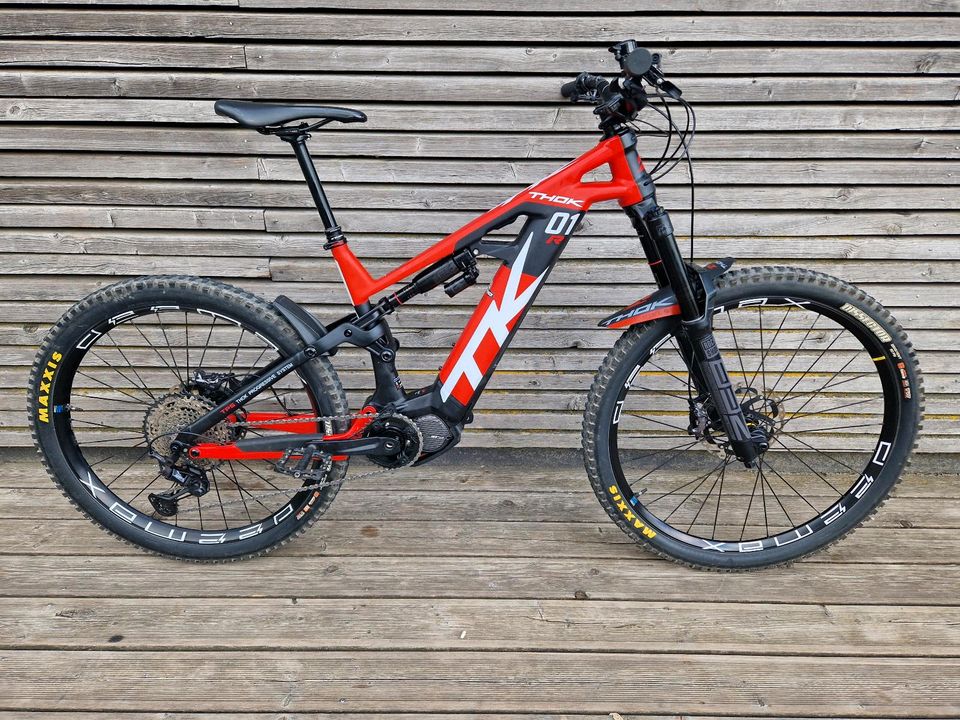 THOK E-Bike EMTB TK01 R Ducati Shimano EP8 630Wh Größe L in Erbach