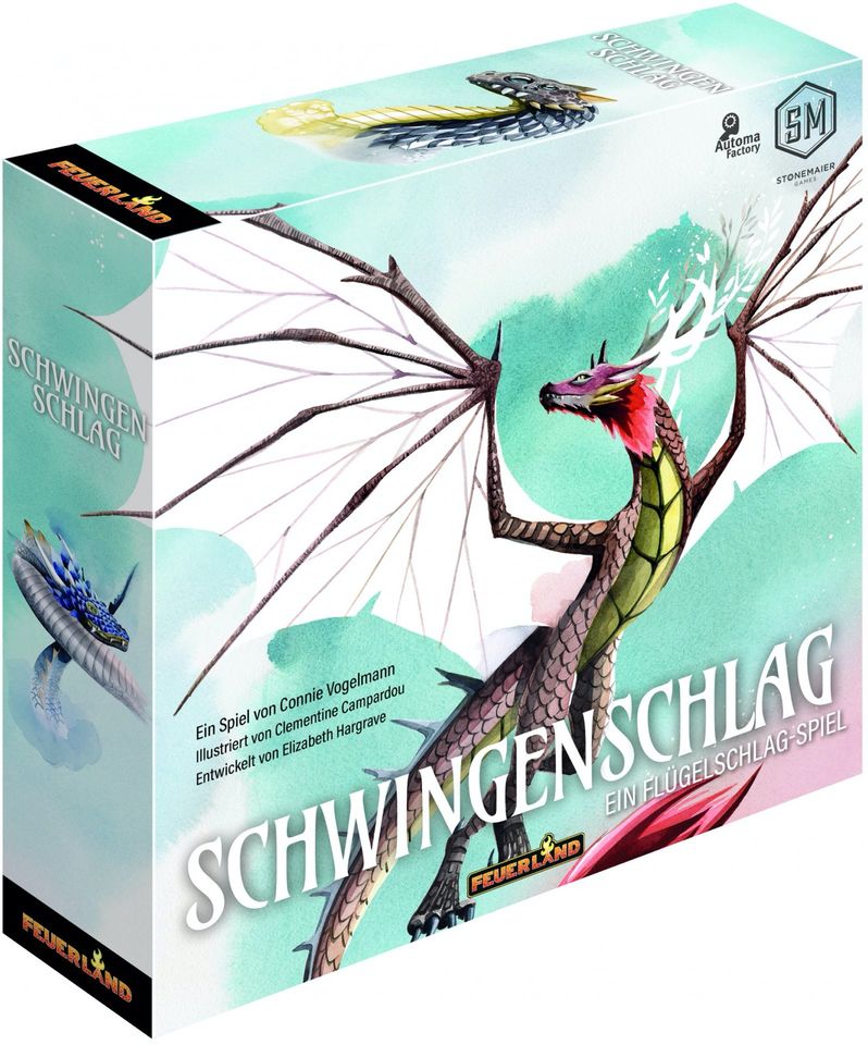 Schwingenschlag Feuerland Spiele Strategiespiel Brettspiel in Salgen