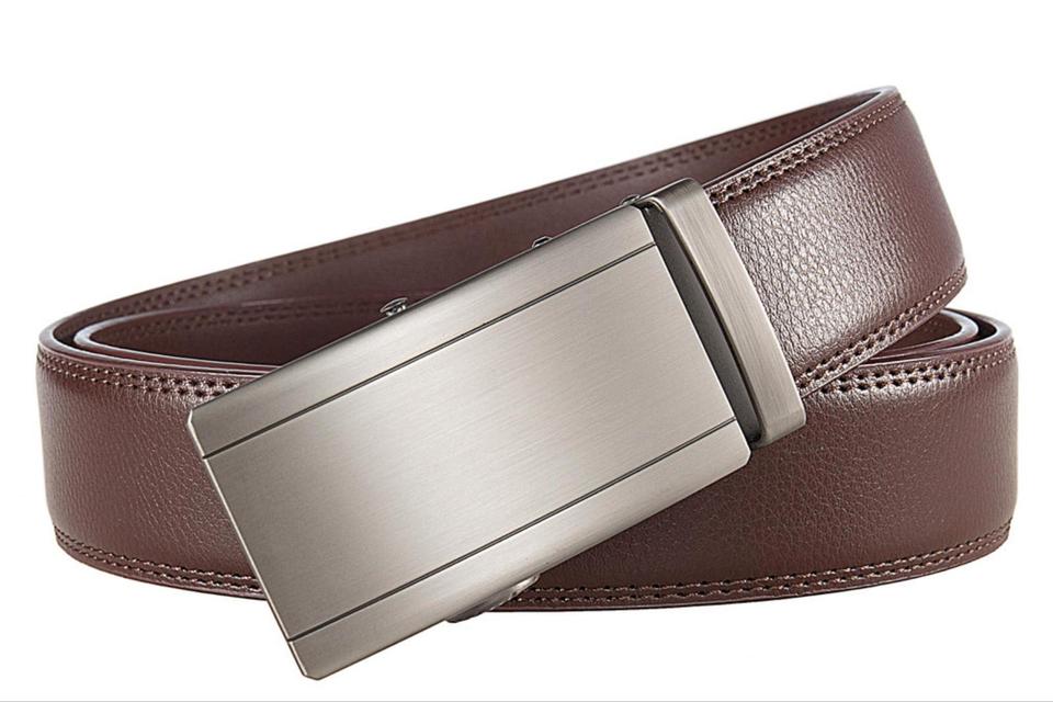 Echt Leder Gürtel Herren braun Ledergürtel Herrengürtel in Darmstadt