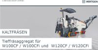 Wirtgen W 100 CF / W 100CFI / W 120 CFi Tieffräsaggregat Bayern - Haidmühle Vorschau
